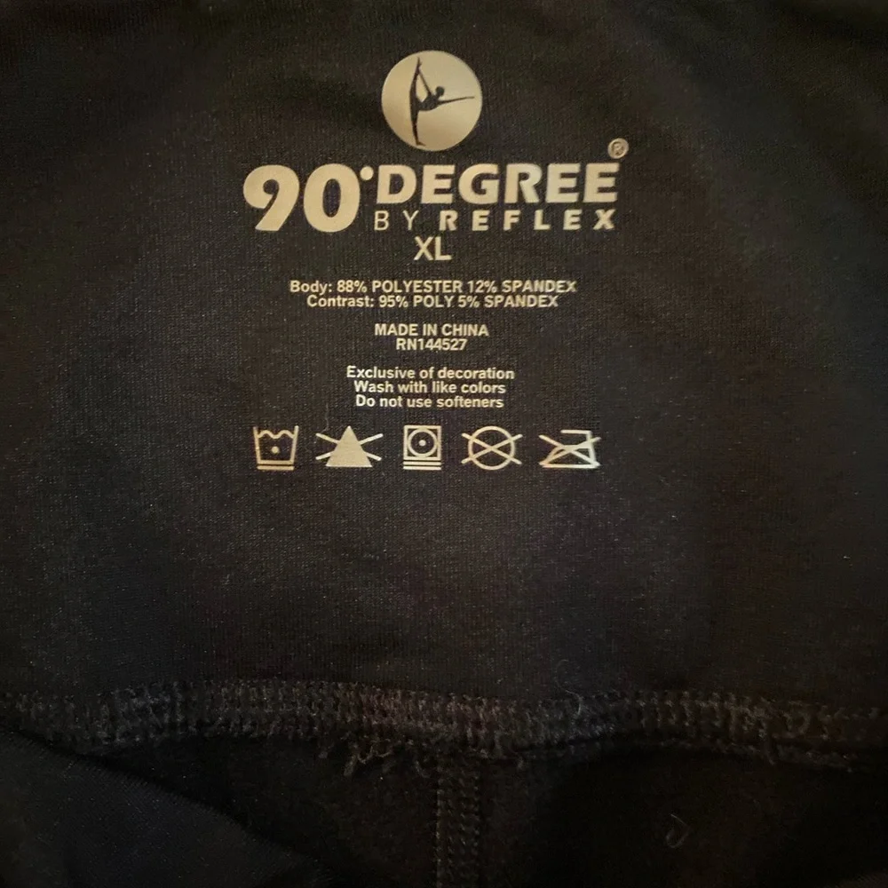 Leggings 90 degrees Xl black - Picture 2 of 6